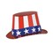 Foil Patriotic Uncle Sam Hi-Hat